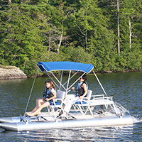 Aqua Cycle™ 4x4 Pontoon Paddle Boat
