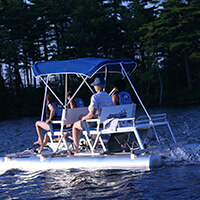 Aqua Cycle™ 4x4 Pontoon Paddle Boat