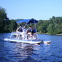 Aqua Cycle™ 4x4 Pontoon Paddle Boat