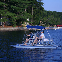 Aqua Cycle™ 4x4 Pontoon Paddle Boat