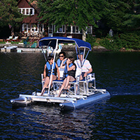 Aqua Cycle™ 4x4 Pontoon Paddle Boat