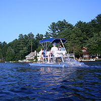 Aqua Cycle™ 4x4 Pontoon Paddle Boat