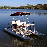 Aqua Cycle™ 4x4 Pontoon Paddle Boat