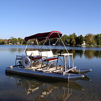 Aqua Cycle™ 4x4 Pontoon Paddle Boat