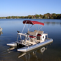 Aqua Cycle™ 4x4 Pontoon Paddle Boat