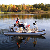 Aqua Cycle™ 4x4 Pontoon Paddle Boat