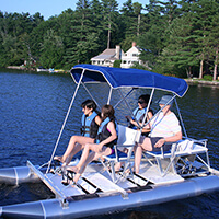 Aqua Cycle™ 4x4 Pontoon Paddle Boat