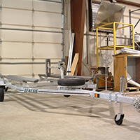 Aqua Cycle Heavy Duty Galvanized Trailer