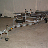 Aqua Cycle Heavy Duty Galvanized Trailer