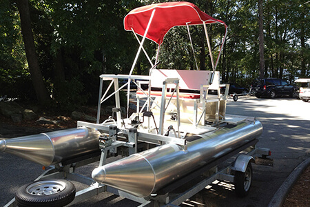 Aqua Cycle Heavy Duty Galvanized Trailer