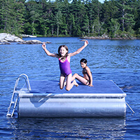 Aqua Cycle Swim Rafts & Swim Ladders Swim Raft