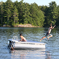Aqua Cycle Swim Rafts & Swim Ladders Swim Raft