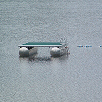 Aqua Cycle Swim Rafts & Swim Ladders Swim Raft