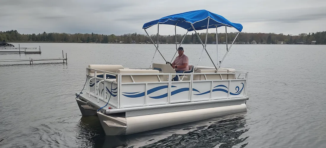 EP-14 Electric Pontoon Boat