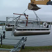 Utility Service Barge