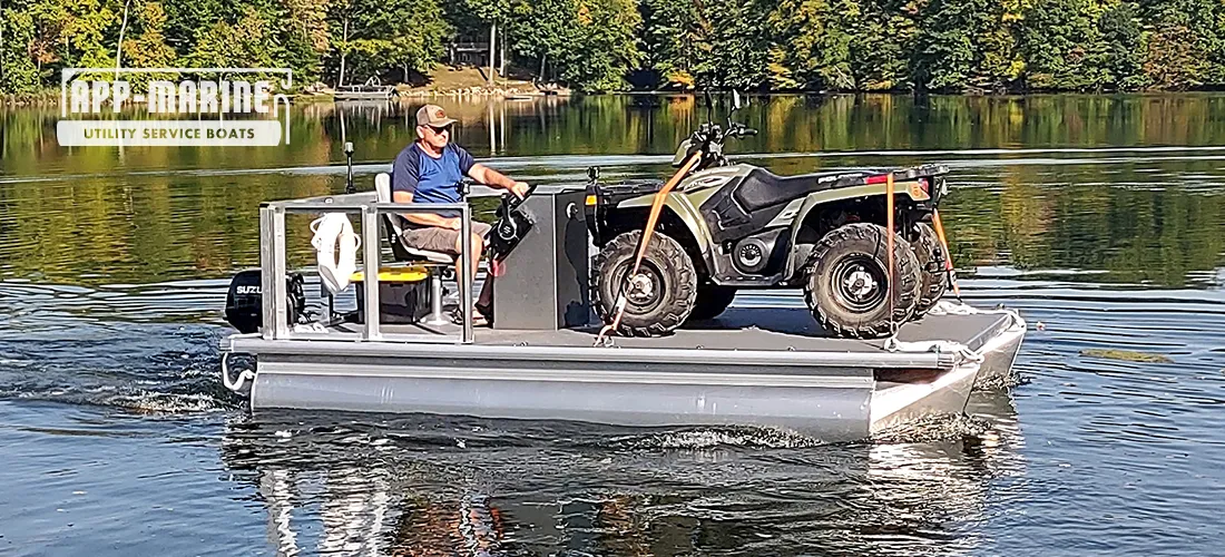 UTL-14&trade; Pontoon Boat